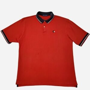 John Ashford Men's Polo in Deep Red